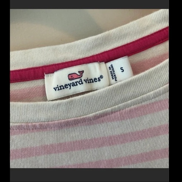 Vineyard Vines Mixed Stripe Pocket Tee - Picture 3 of 10